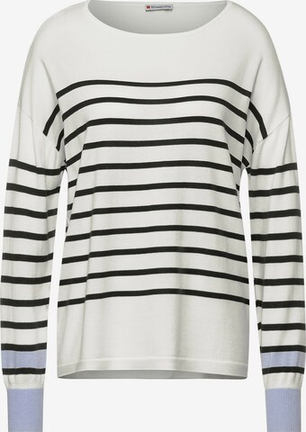 Pullover di STREET ONE in bianco: frontale