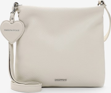 Emily & Noah Schoudertas 'Enie' in Beige: voorkant