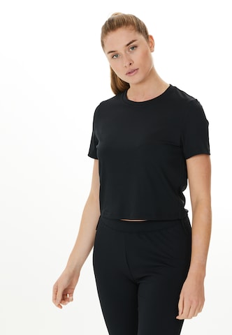 ENDURANCE Functioneel shirt 'Irislie' in Zwart: voorkant