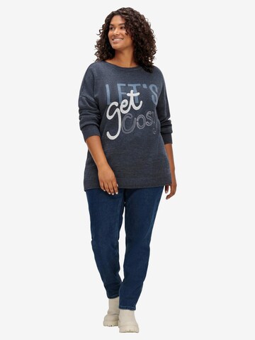 SHEEGO Pullover in Blau