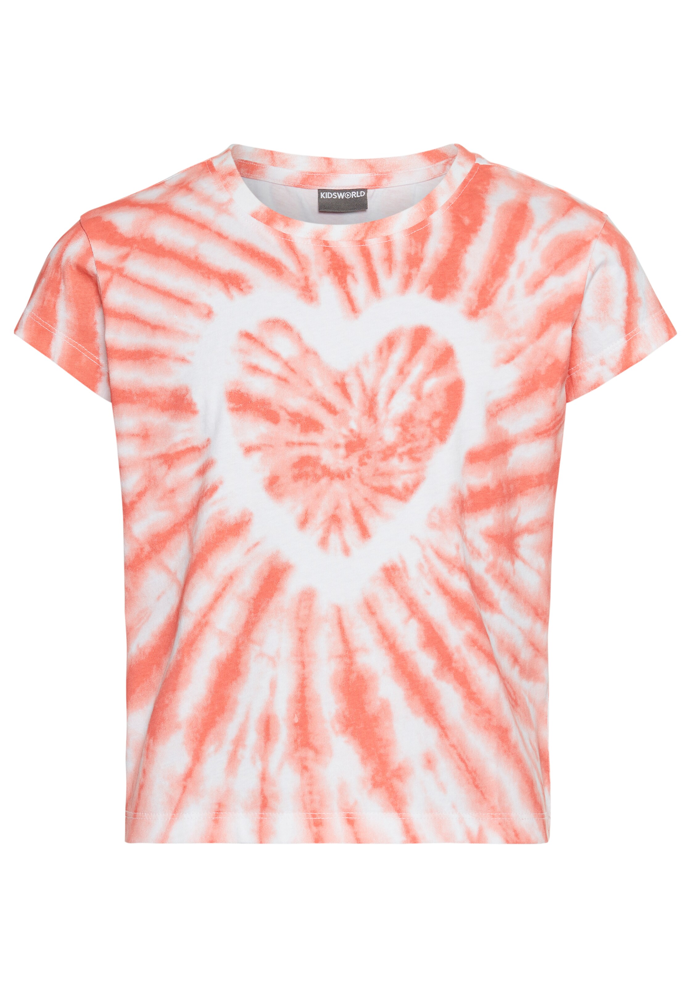 Kidsworld Shirt in Orange: Vorderseite