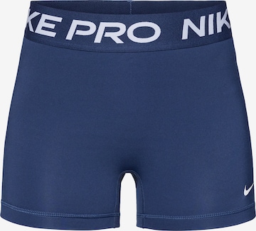NIKE Workout Pants 'Pro 365' in Blue: front