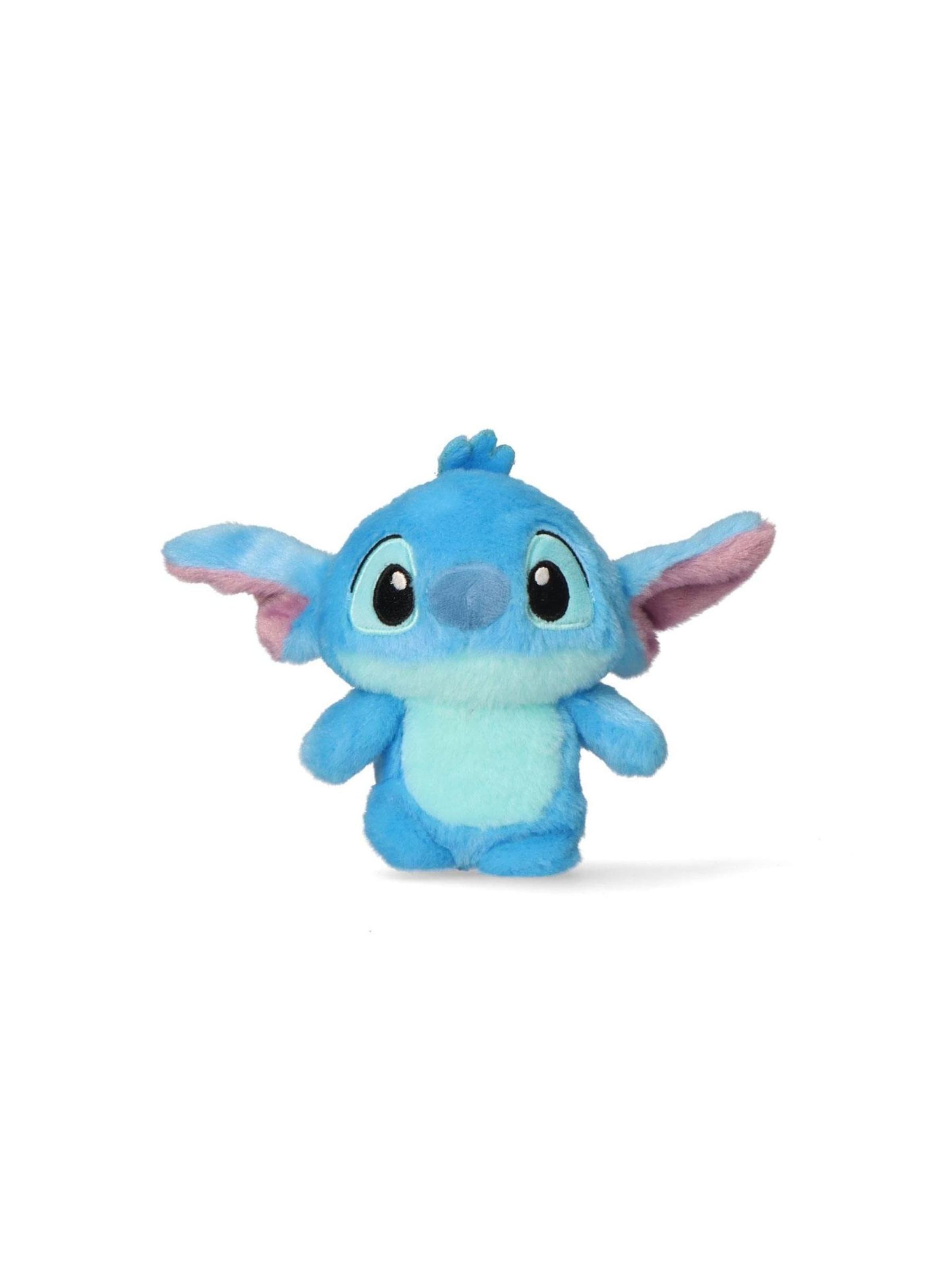 DISNEY Stuffed animals 'Stitch Taschenclip' in Blue: front