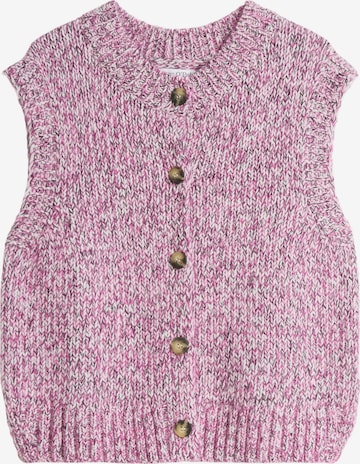 Marc O'Polo DENIM Strickweste in Pink: Vorderseite