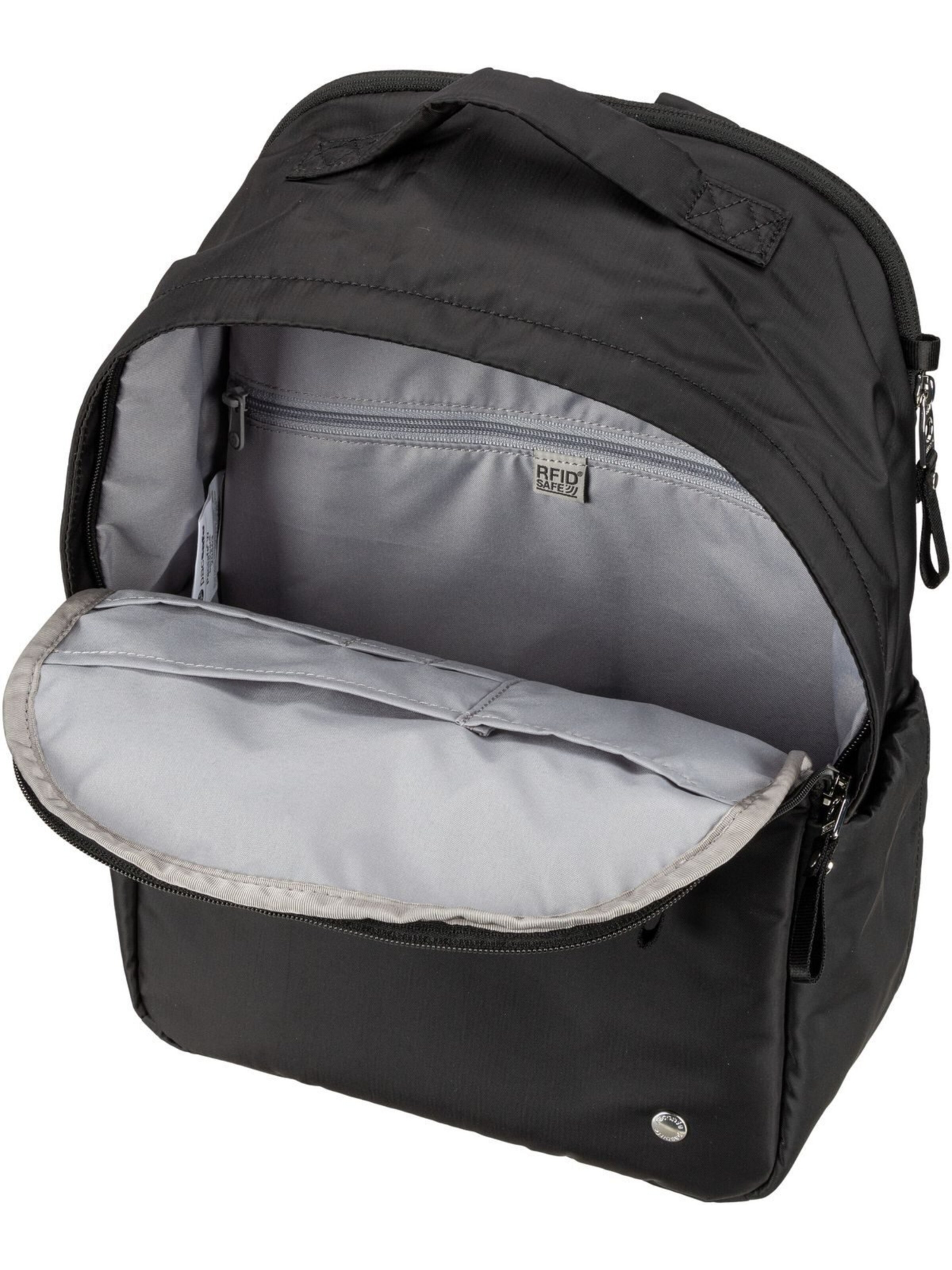 Pacsafe Rucksack in Schwarz