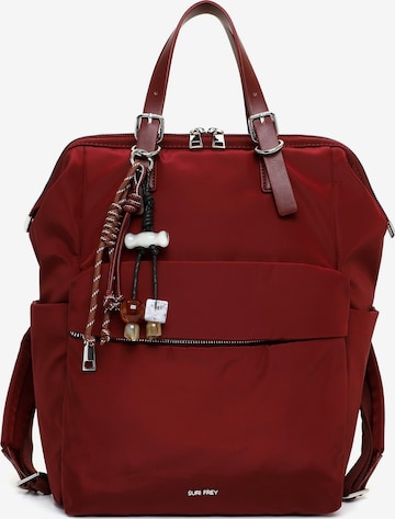Suri Frey Backpack ' SFY Sandey ' in Red: front