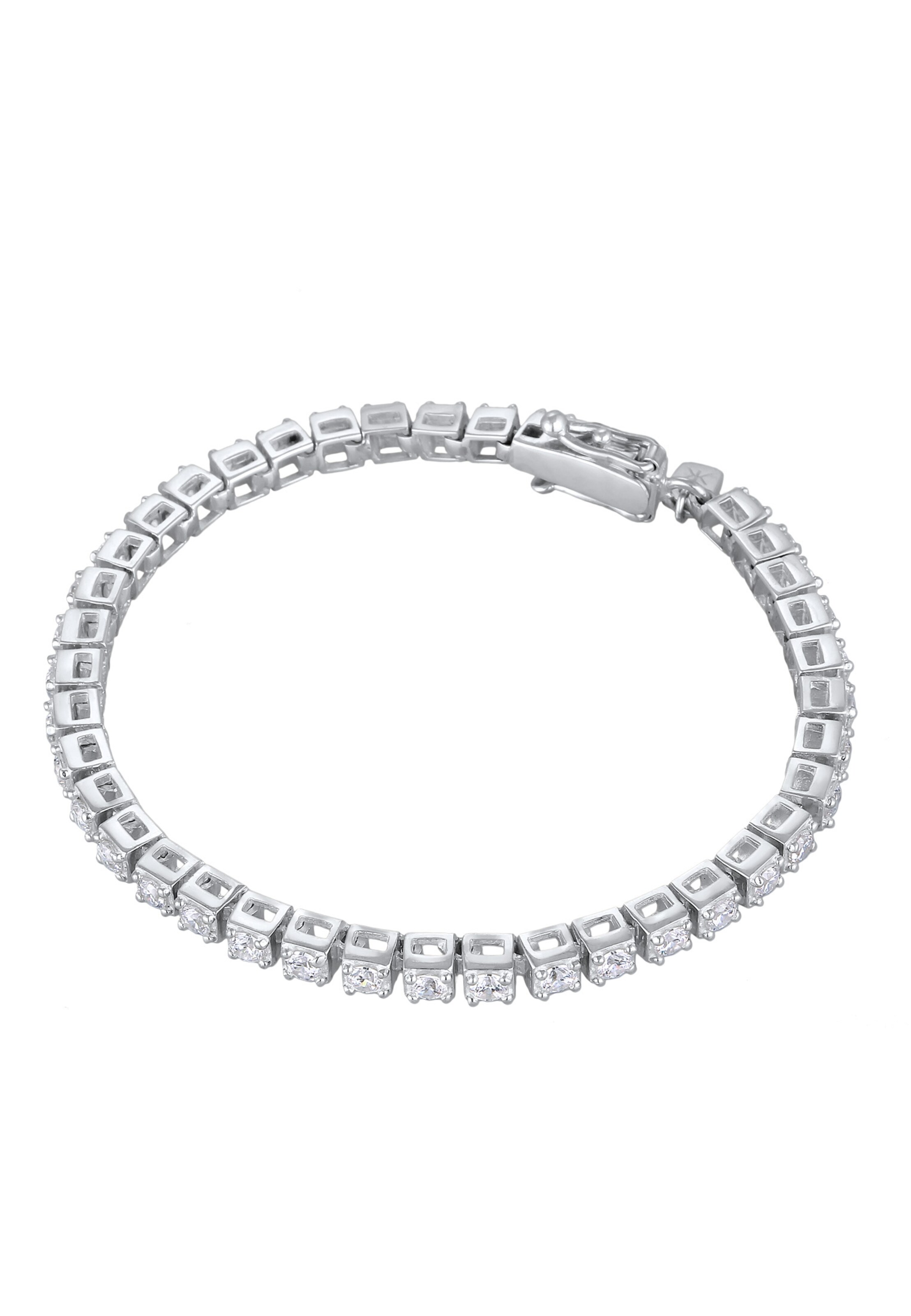 KUZZOI 'Tennisarmband' in Silber