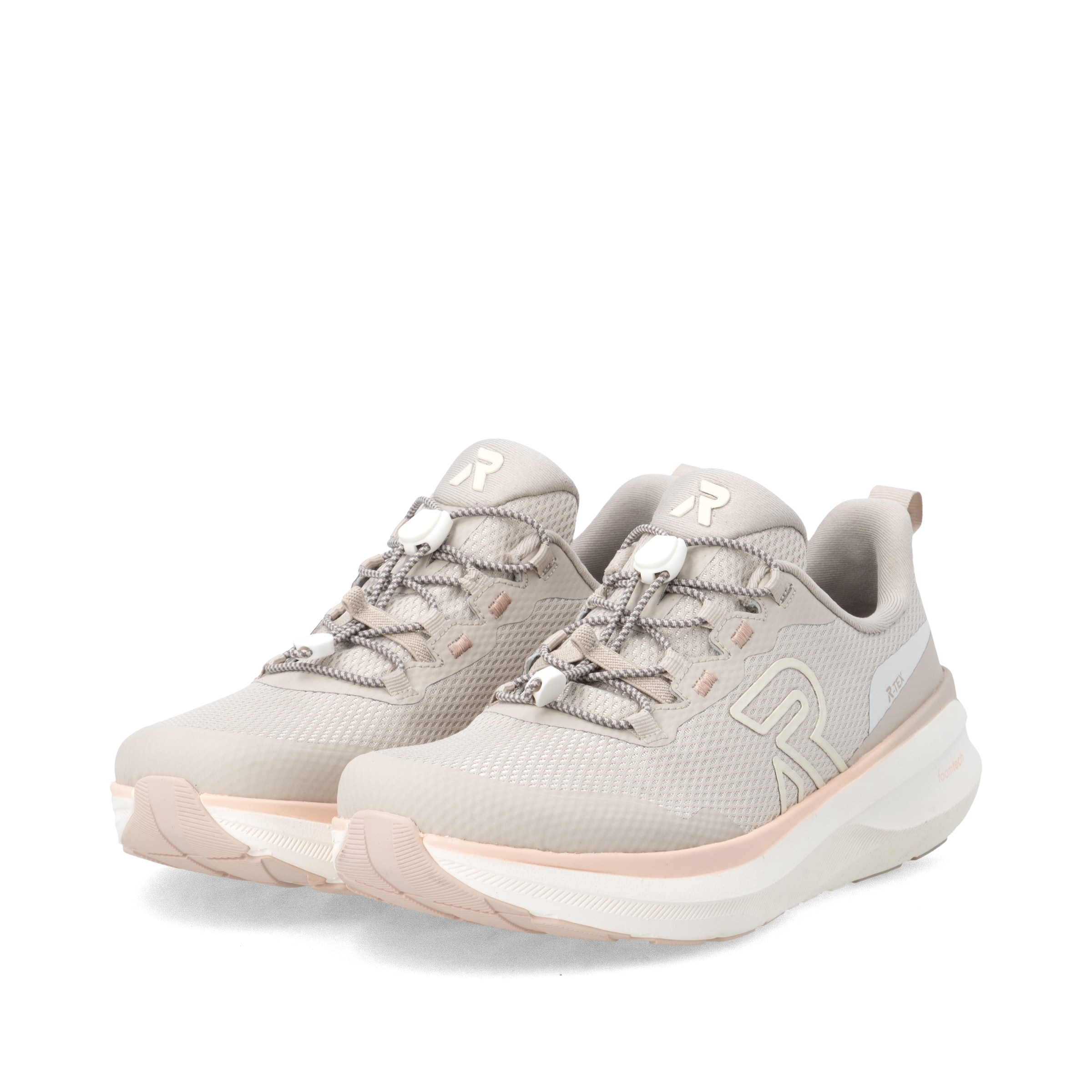 Baskets basses Rieker en beige