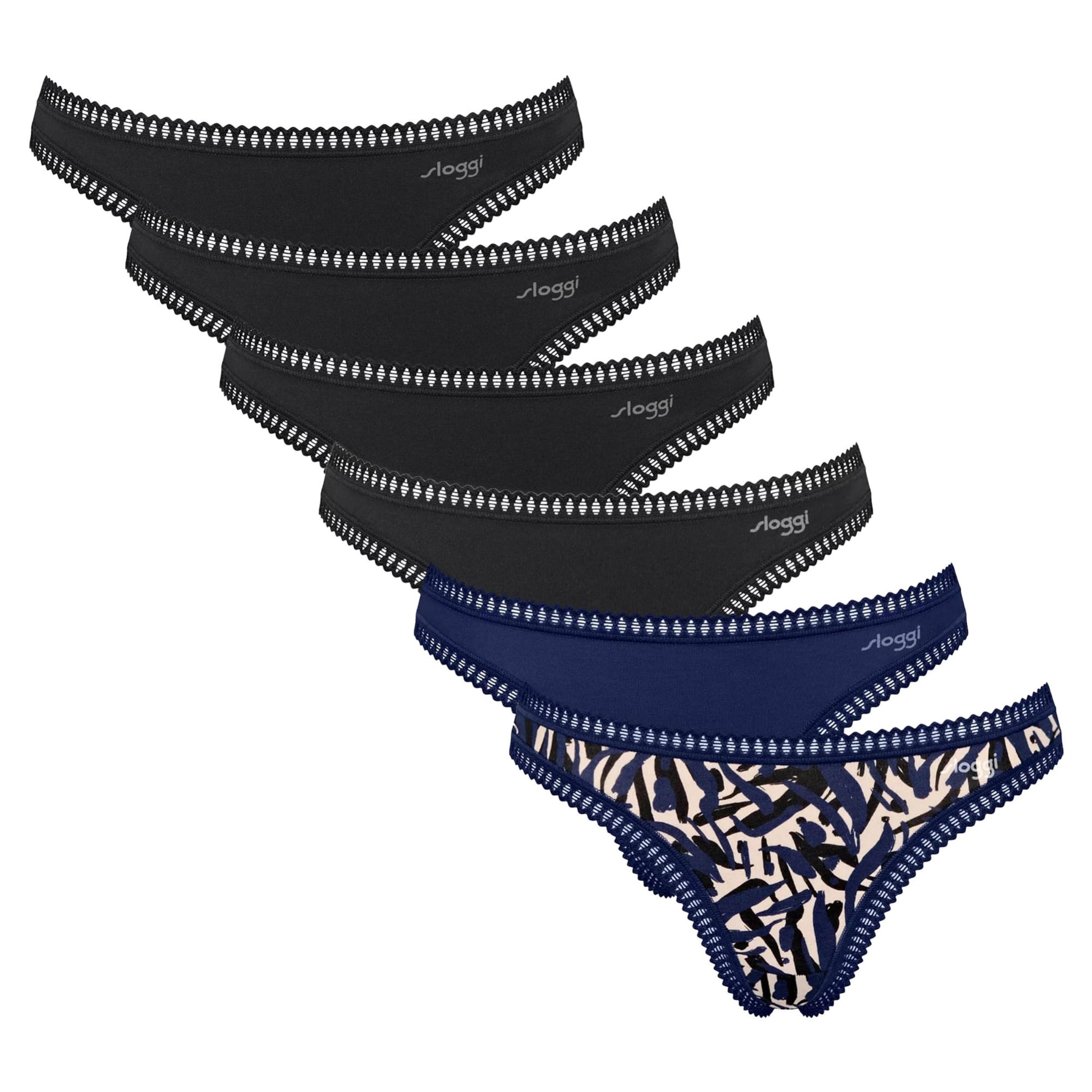 String di SLOGGI in blu: frontale