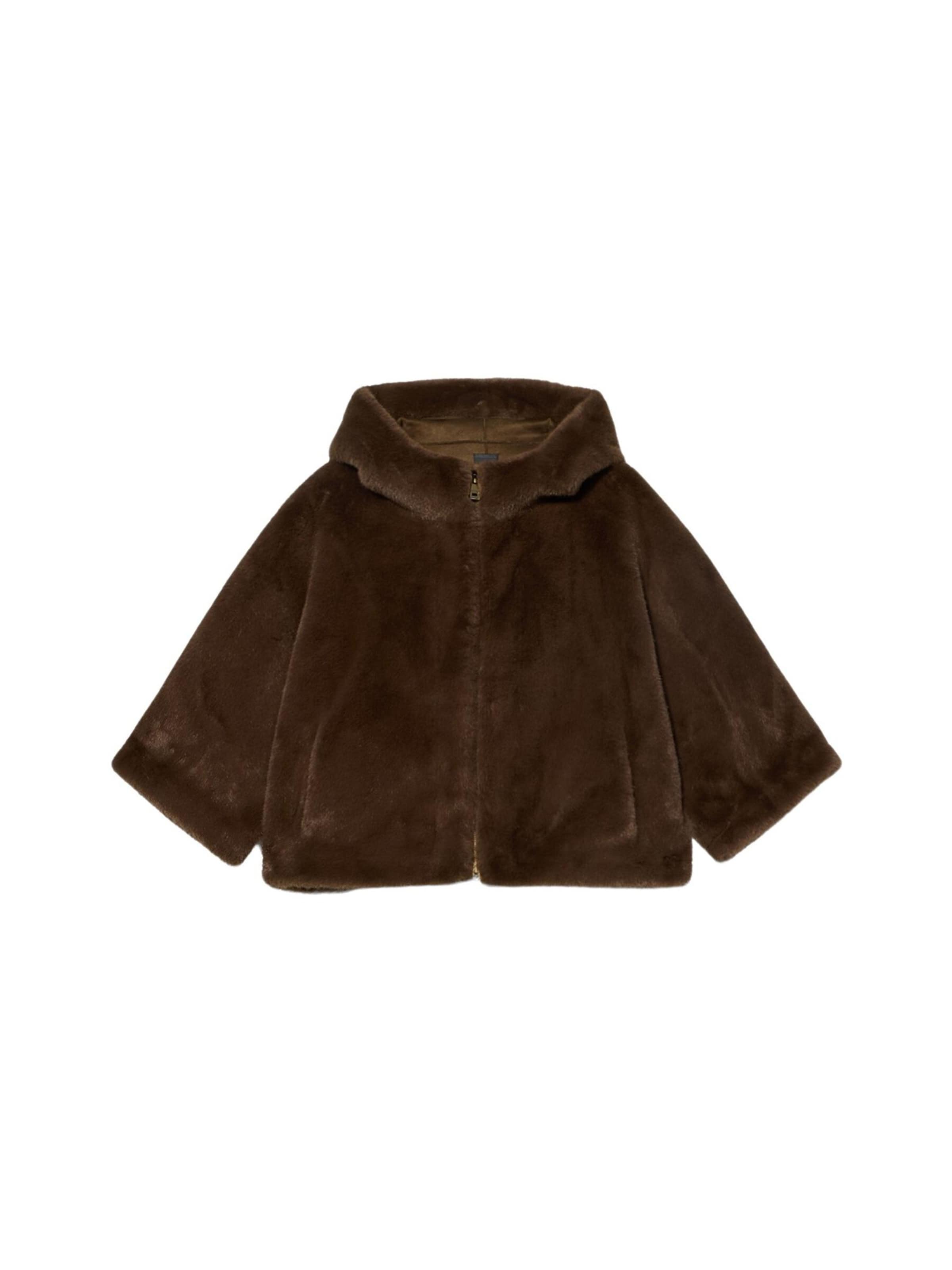 oltre Wintermantel in Bruin: voorkant