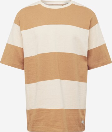 T-Shirt BLEND en marron : devant