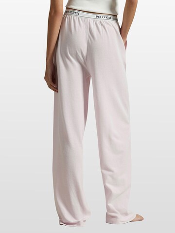 Polo Ralph Lauren Pyjamabroek ' Knit Oxford ' in Roze
