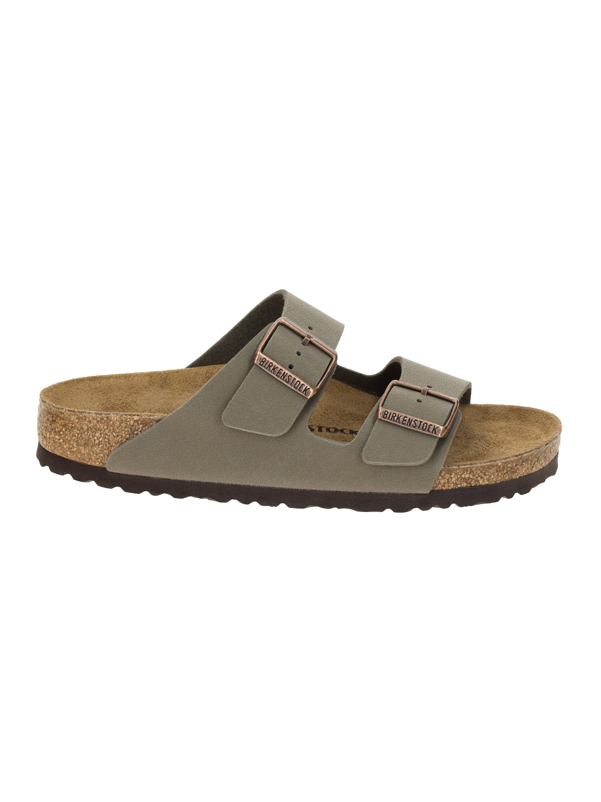 BIRKENSTOCK Pantolette 'Arizona' in Grau
