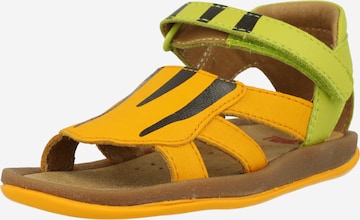 Sandales 'Bicho' CAMPER en jaune : devant
