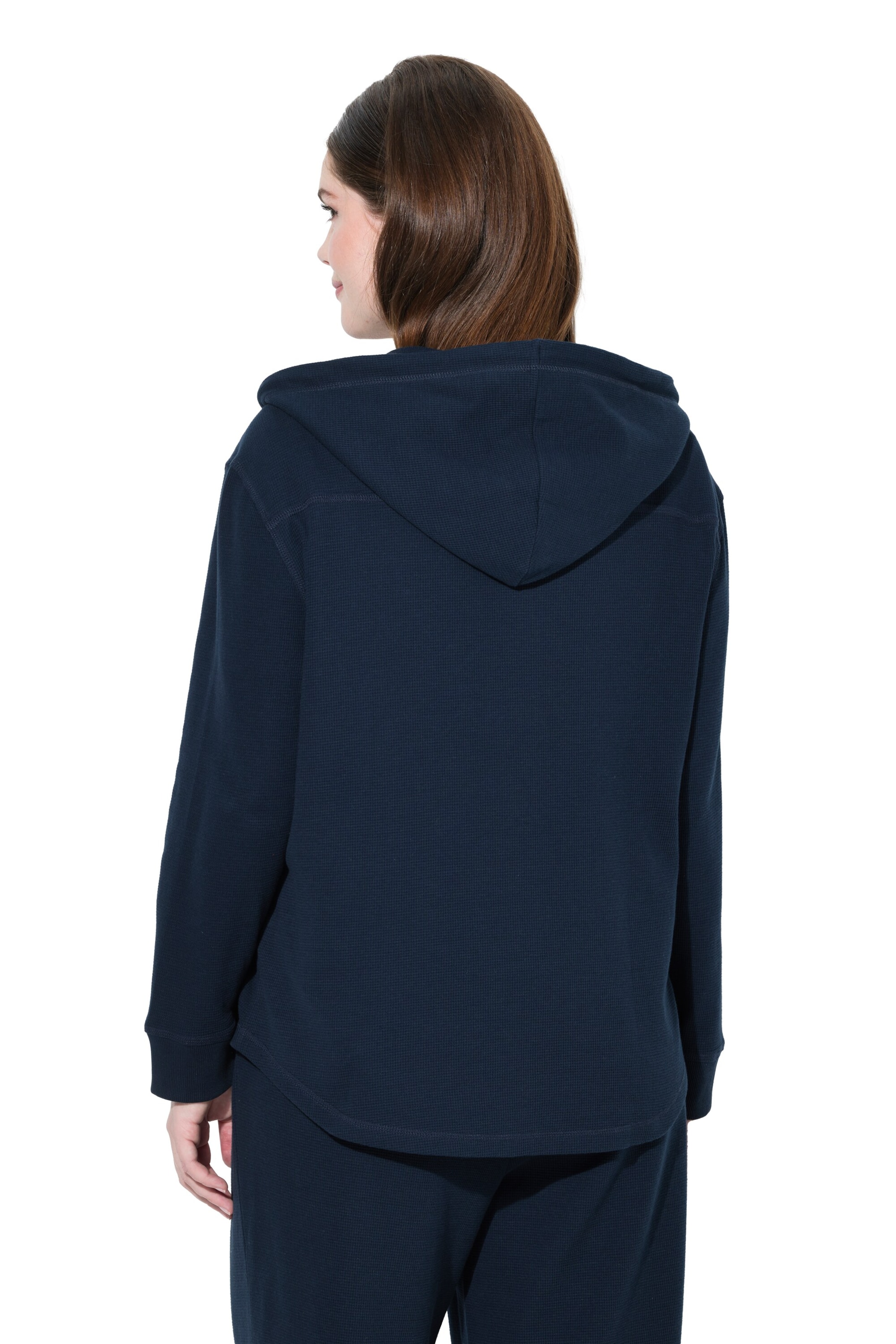 Ulla Popken Sweat jacket in Blue