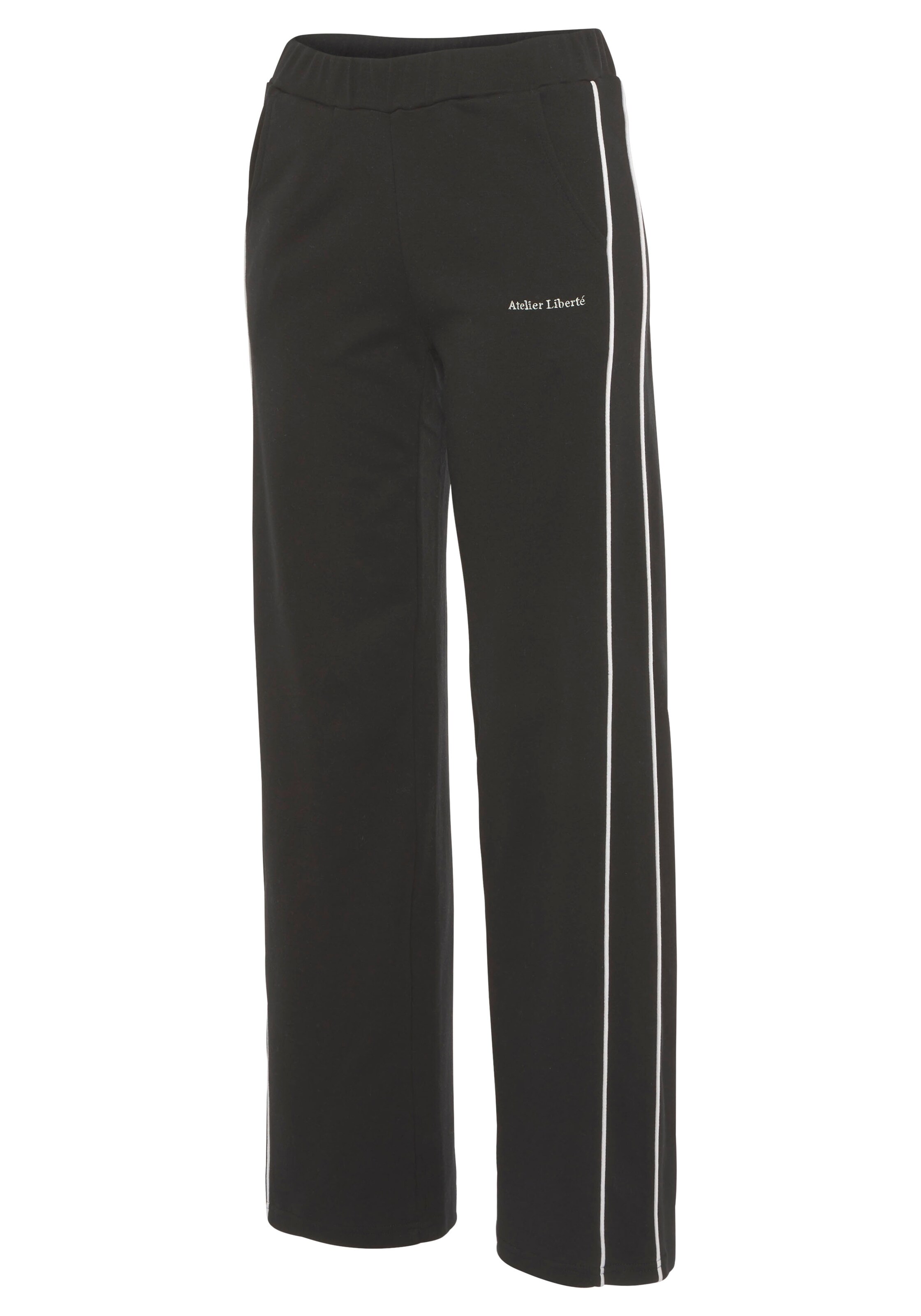LASCANA - Loosefit Pantalón en negro