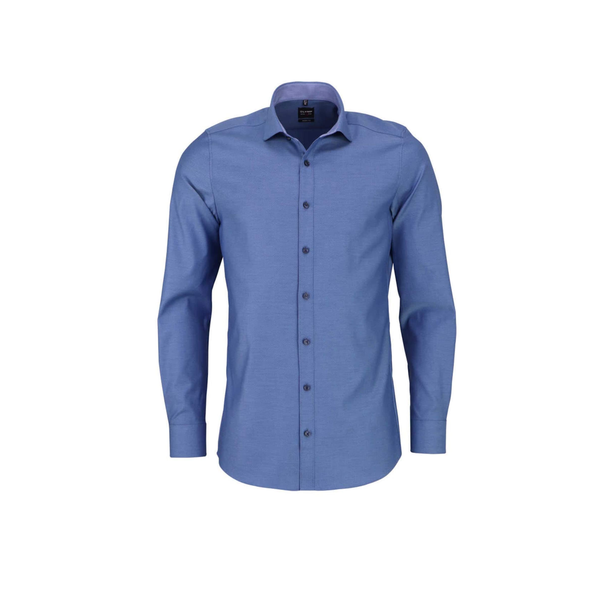 OLYMP Hemd in Blau: Vorderseite
