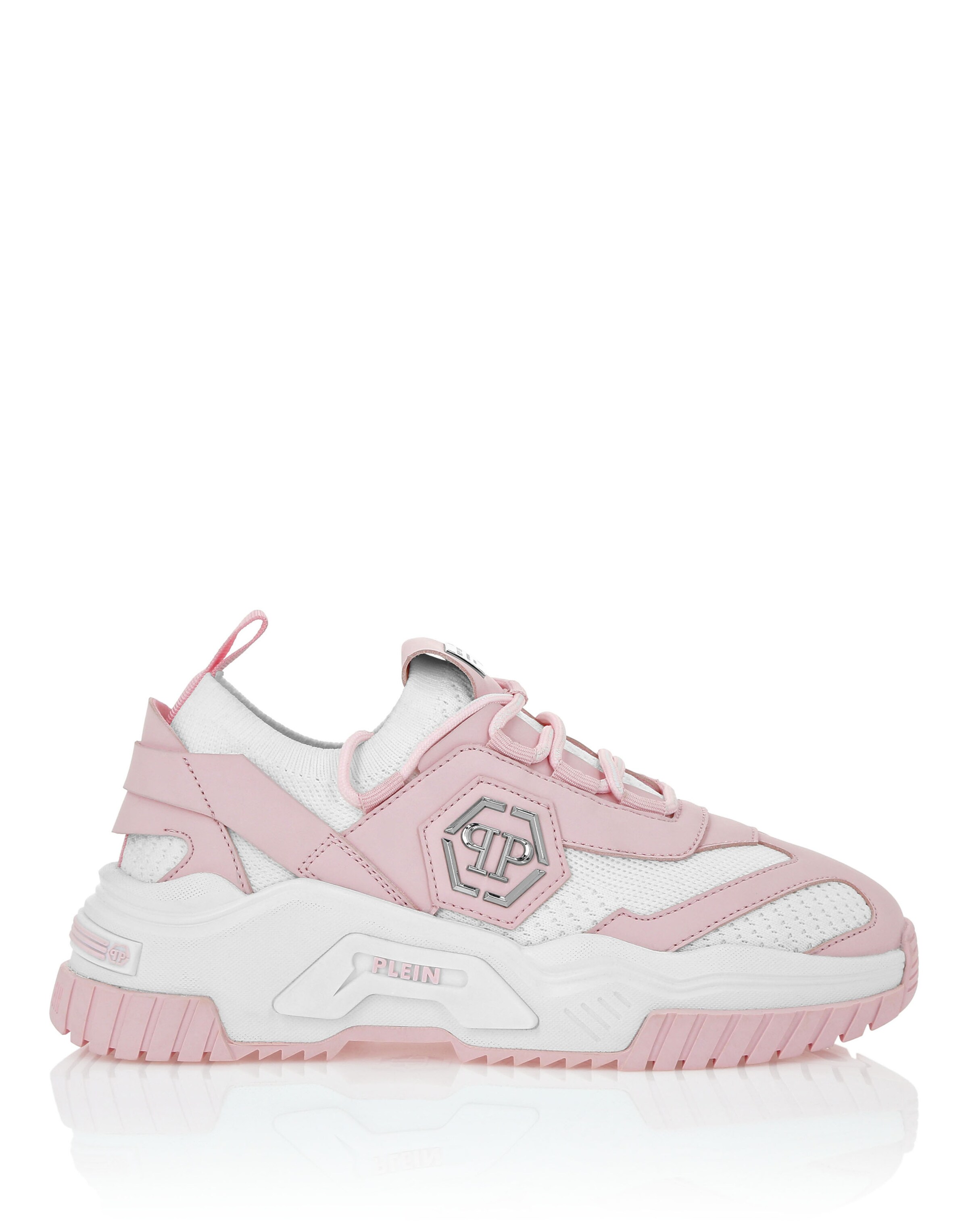 Sneaker bassa 'Predator' di Philipp Plein in bianco