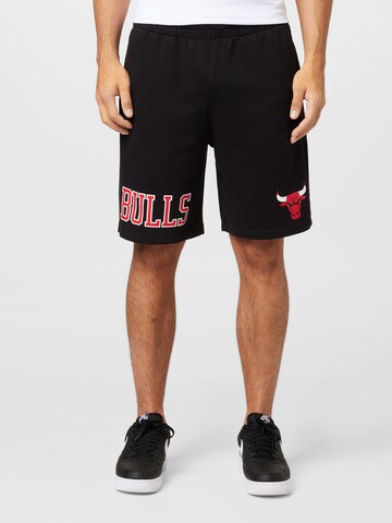 Regular Pantalon de sport NEW ERA en noir : devant