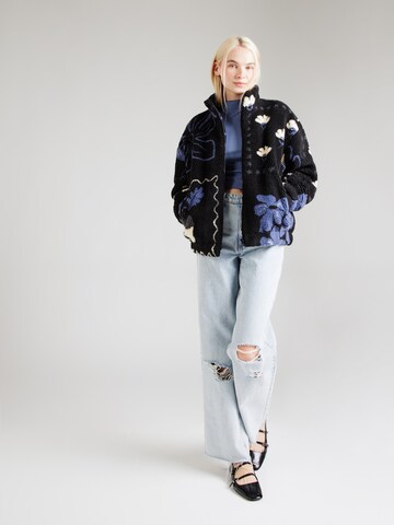 florence by mills exclusive for ABOUT YOU Fleecejacke 'Apple Cheeks' in Schwarz