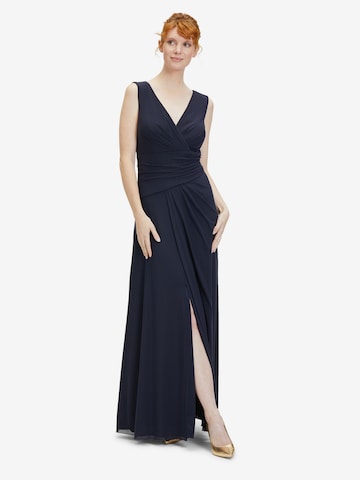 Vera Mont Evening Dress in Blue: front