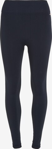 TOMMY HILFIGER Skinny Sportbroek in Blauw: voorkant