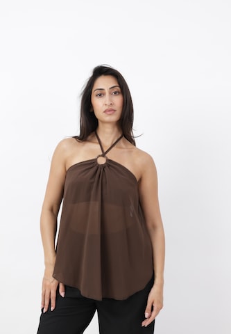 Elara Top in Bruin