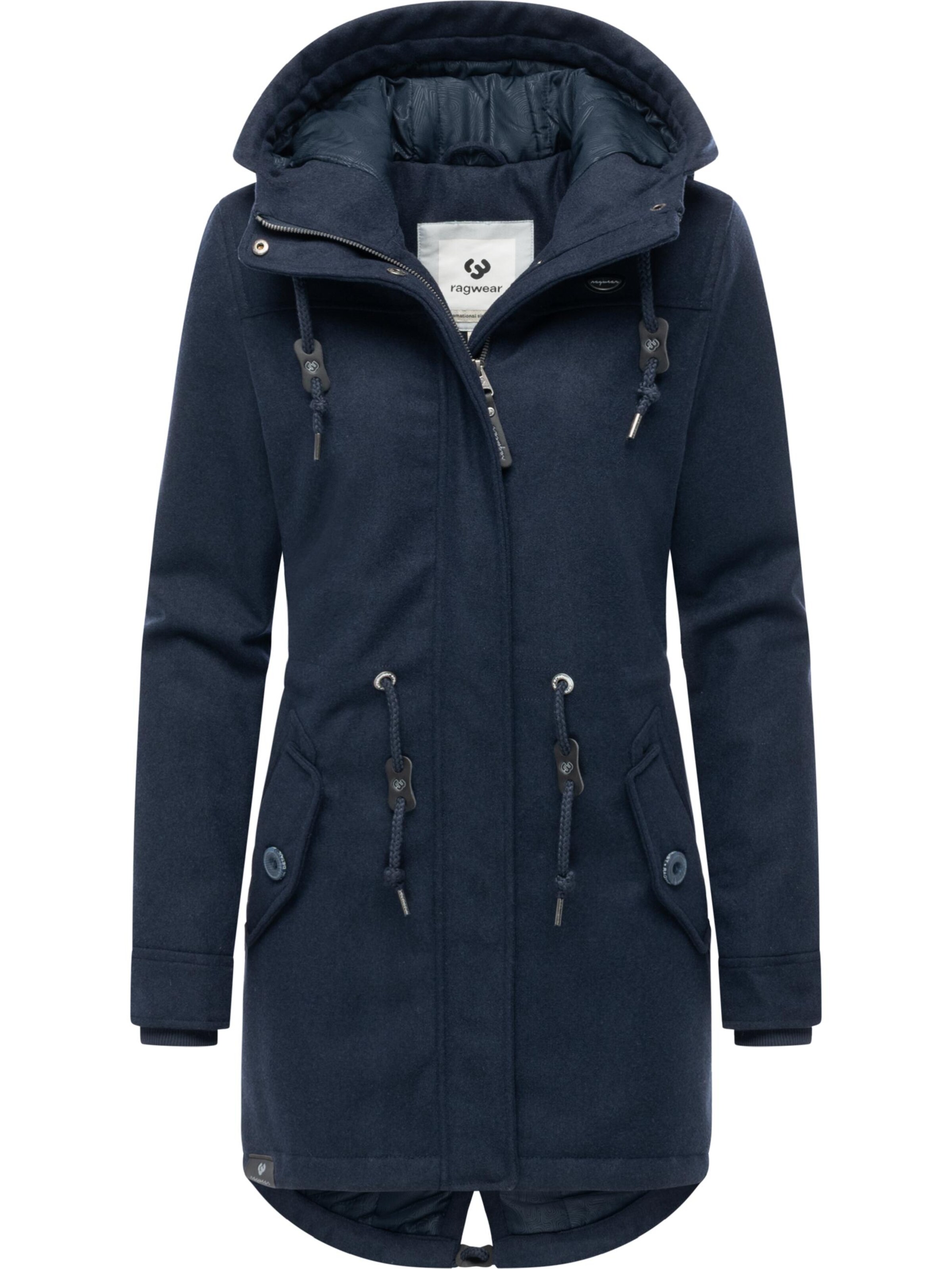 Ragwear Zimný kabát 'Ellba' - Modrá