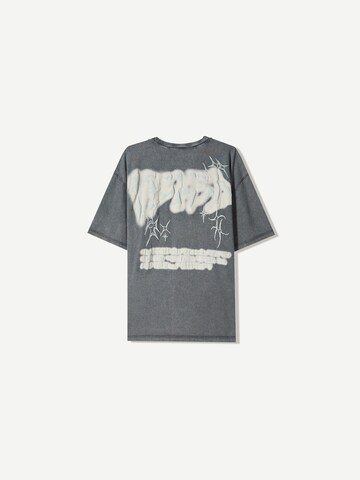 Bershka Koszulka w kolorze szary