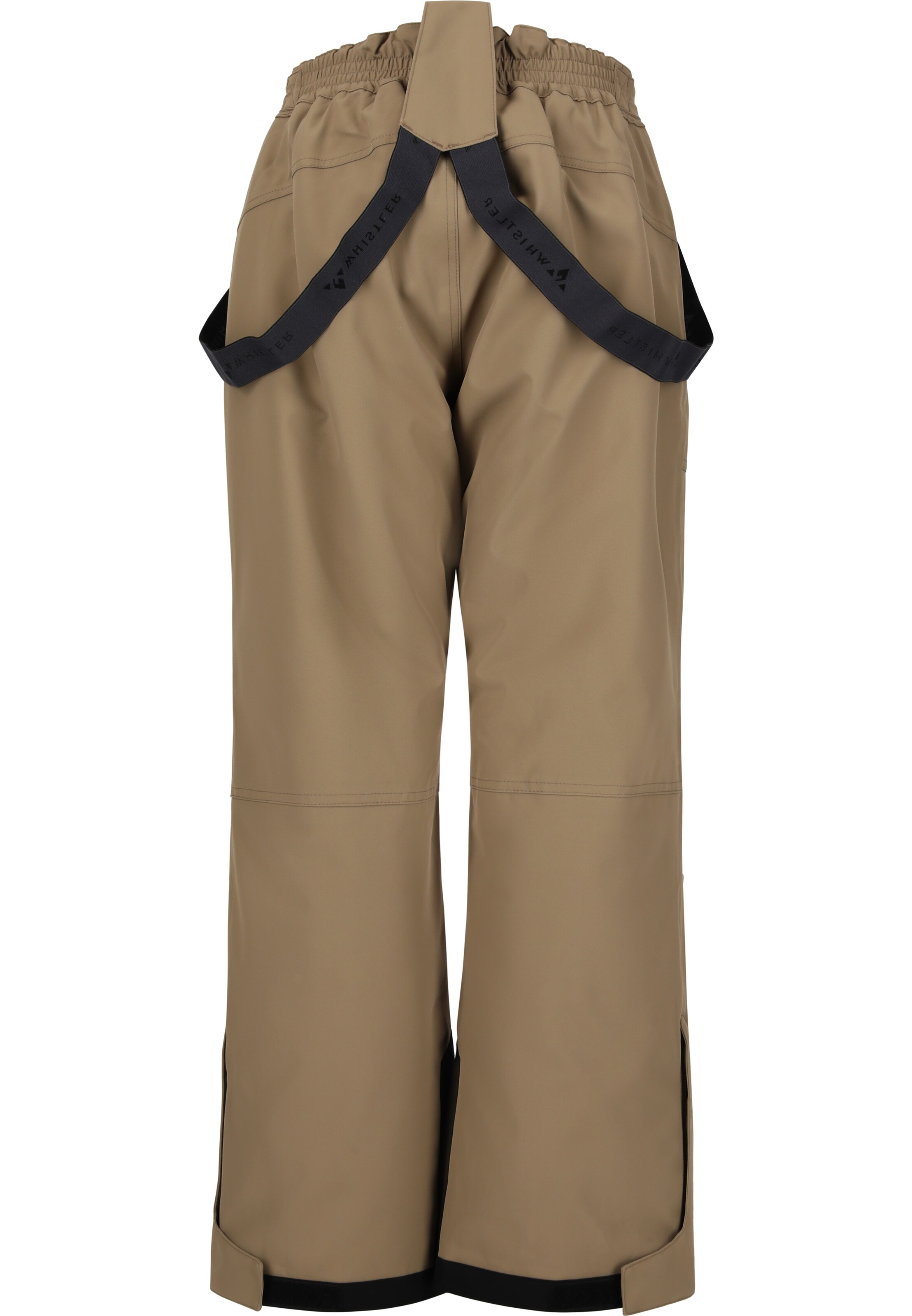 Whistler Regular Workout Pants 'Drizzle' in Brown