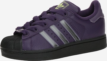 ADIDAS ORIGINALS Низкие кроссовки 'SUPERSTAR II' в Лиловый: спереди