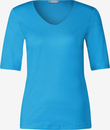 T-shirt STREET ONE en bleu : devant