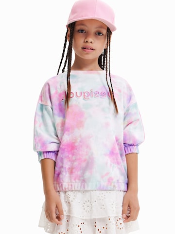 Desigual Sweatshirt 'Mandala' in Pink: front