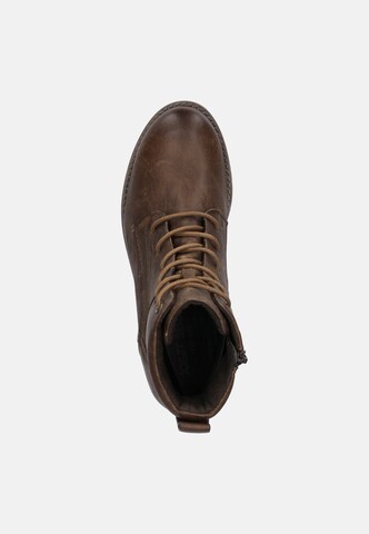 JOSEF SEIBEL Lace-up bootie 'Sienna' in Brown