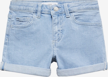 MANGO KIDS Regular Jeans 'CHIP' in Blauw: voorkant