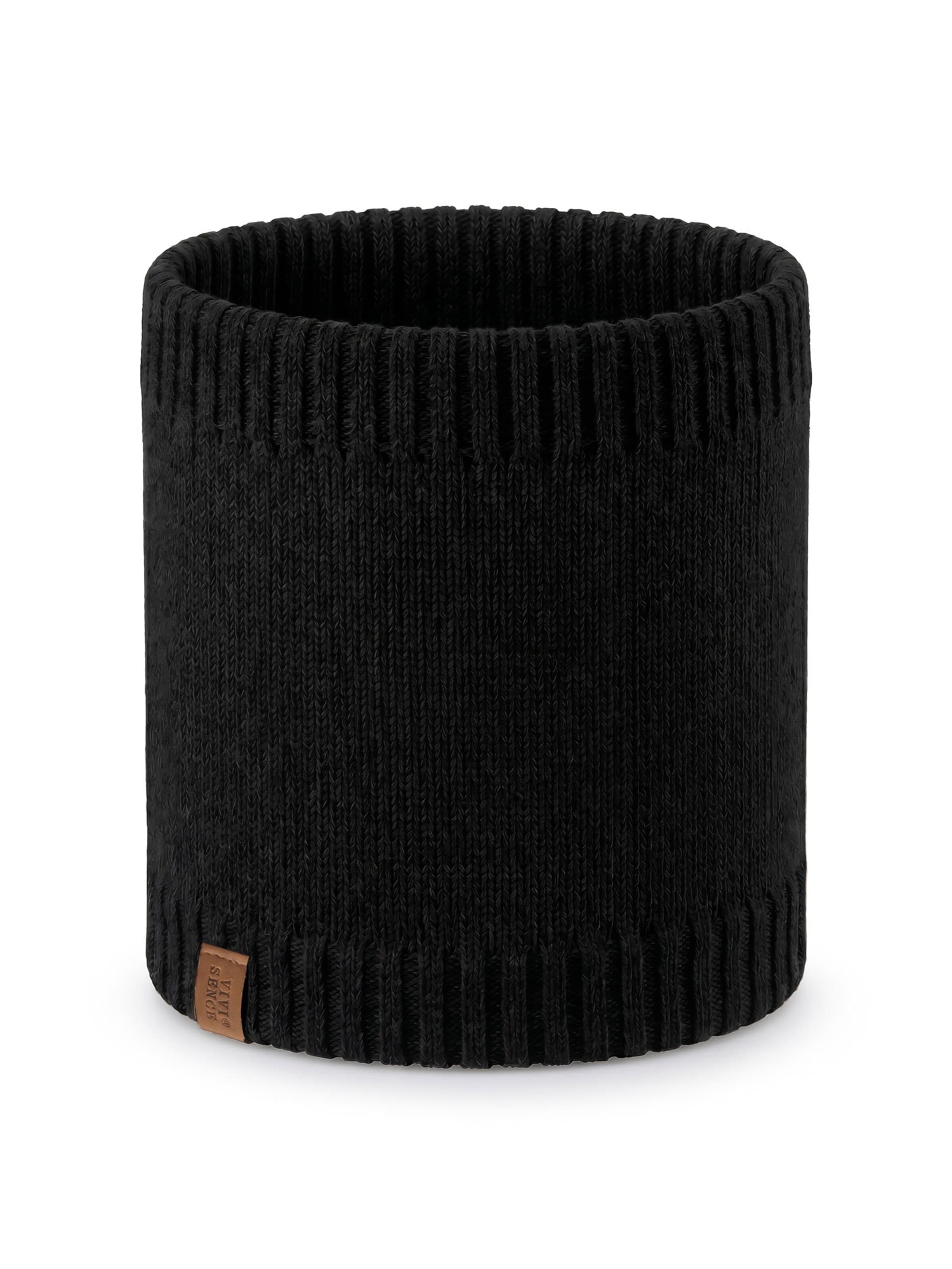 Vivisence Loop scarf 'MK7107' in Black: front