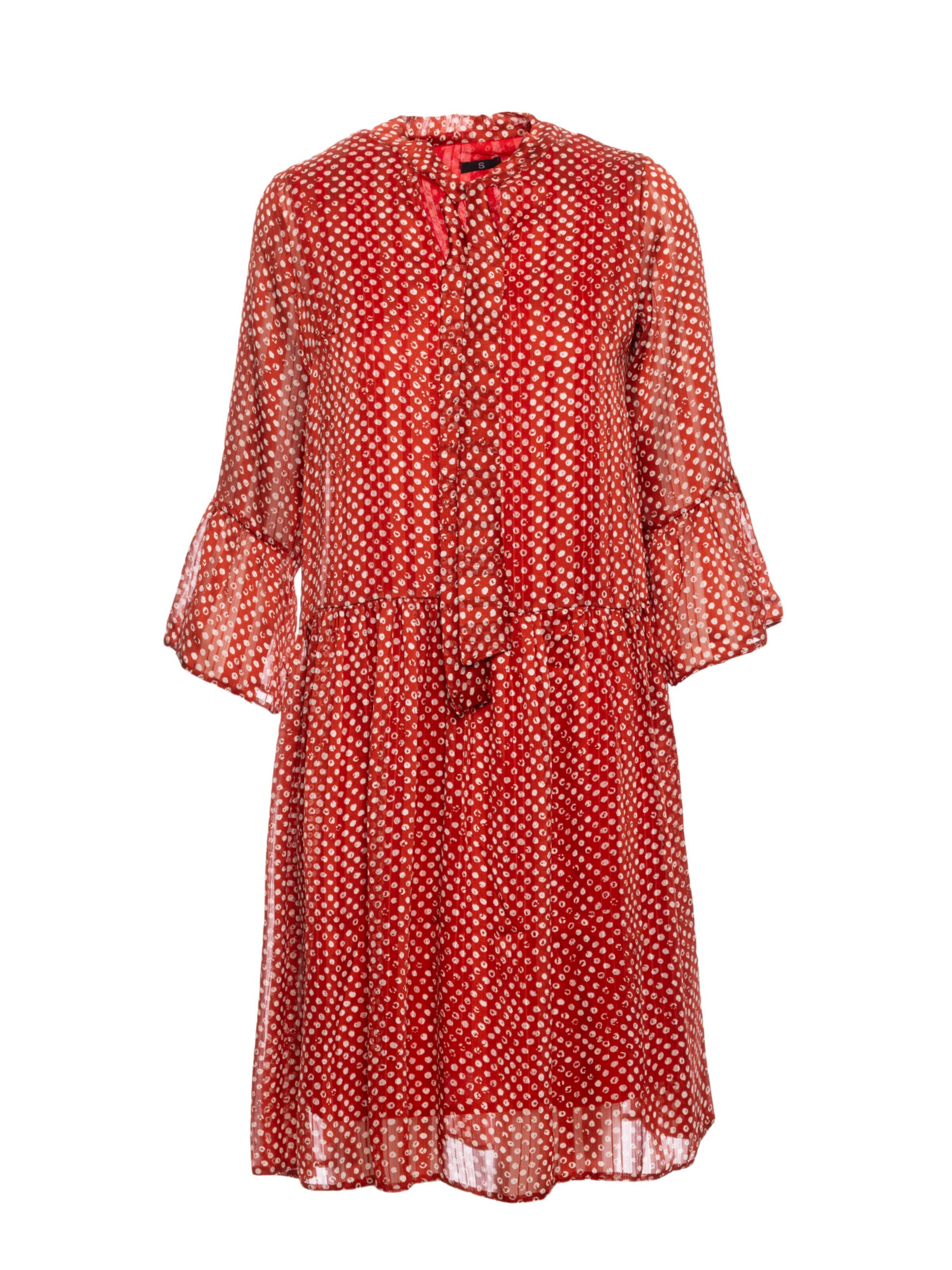 Rochie de la Stylove pe roșu: față