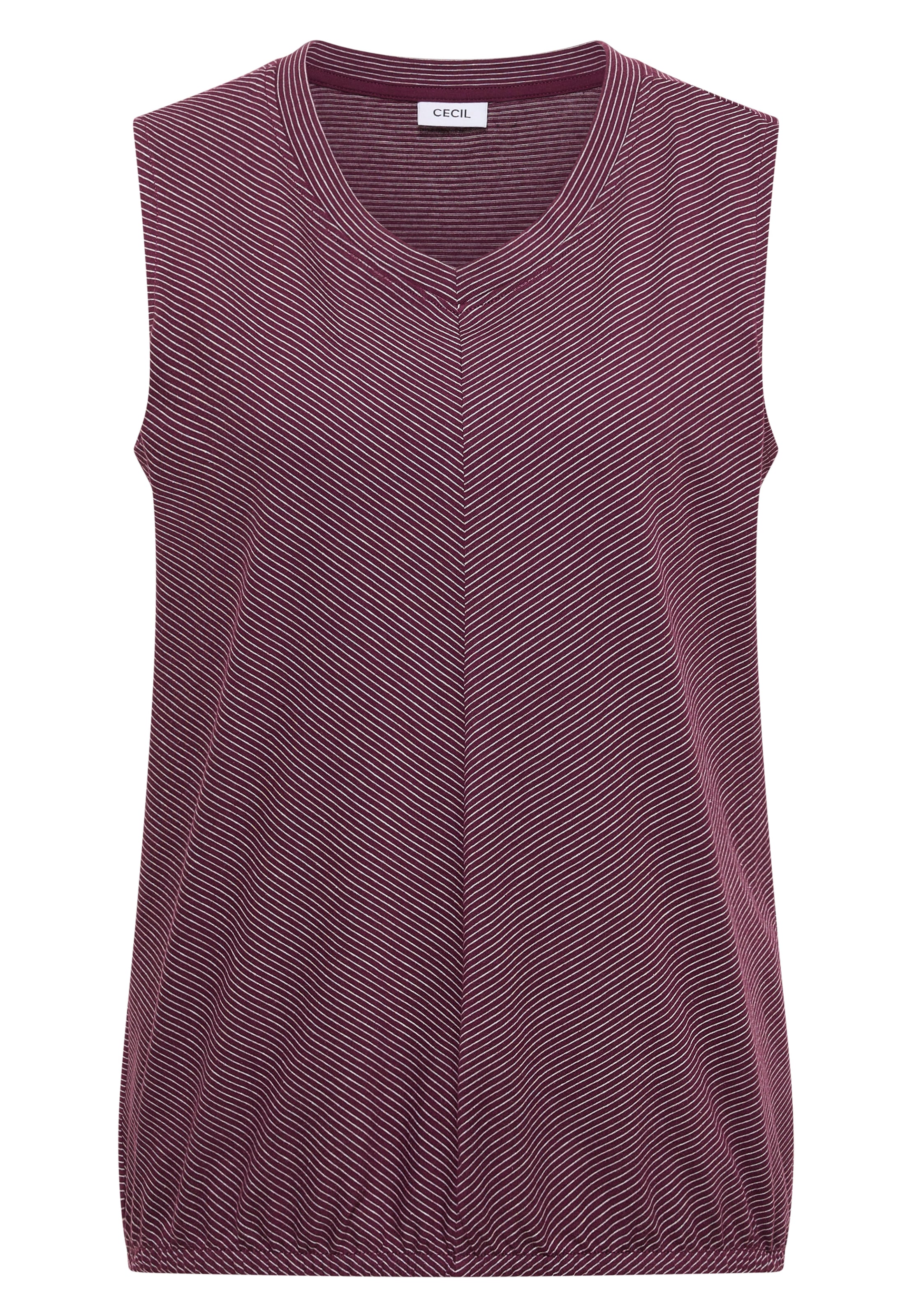 CECIL Top in Red: front