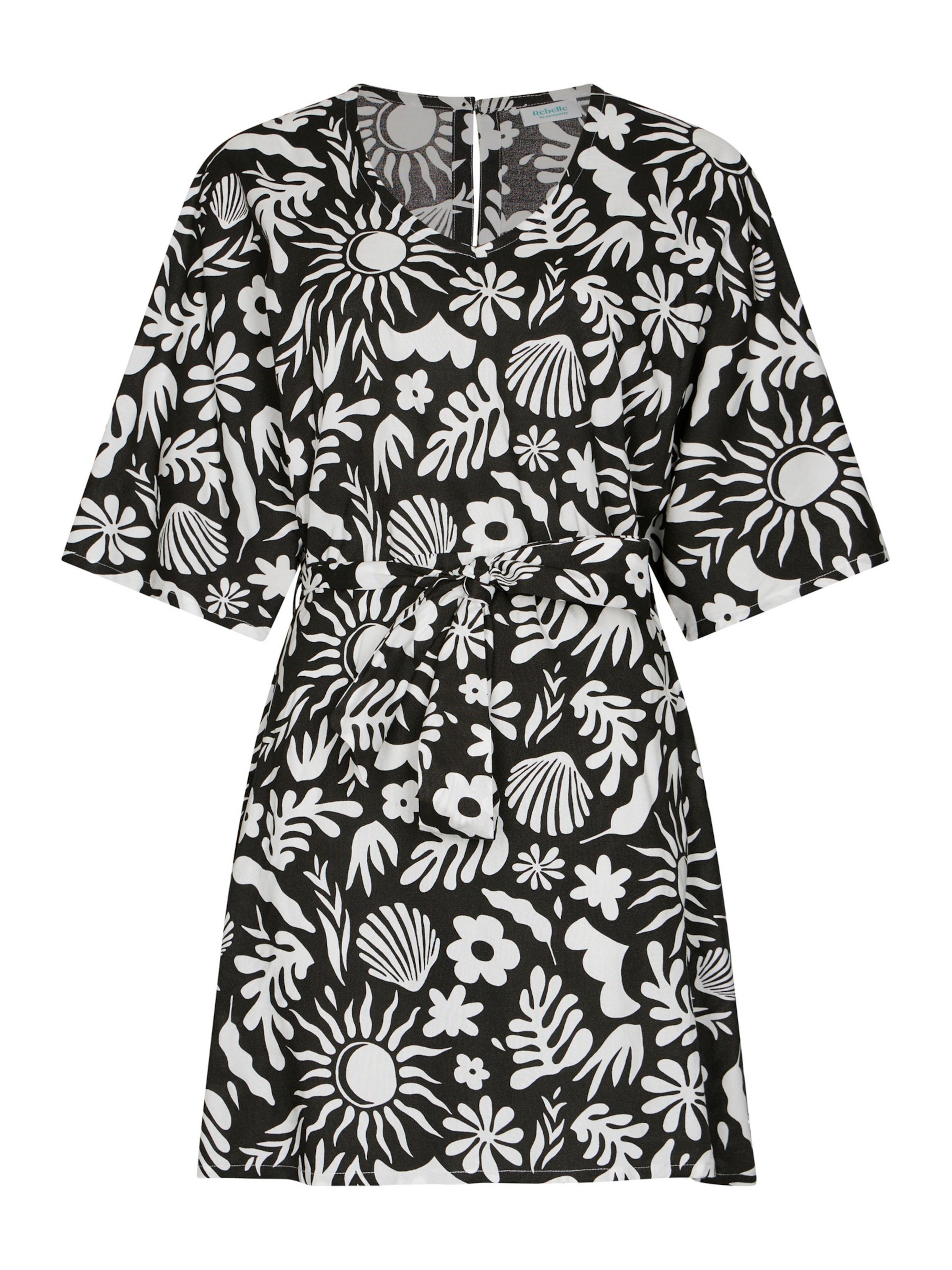 Rebelle Beach Dress in 36 in Black, Item view
