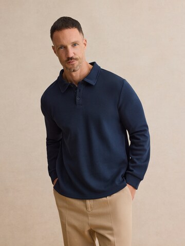 T-Shirt 'Dean' DAN FOX APPAREL en bleu : devant