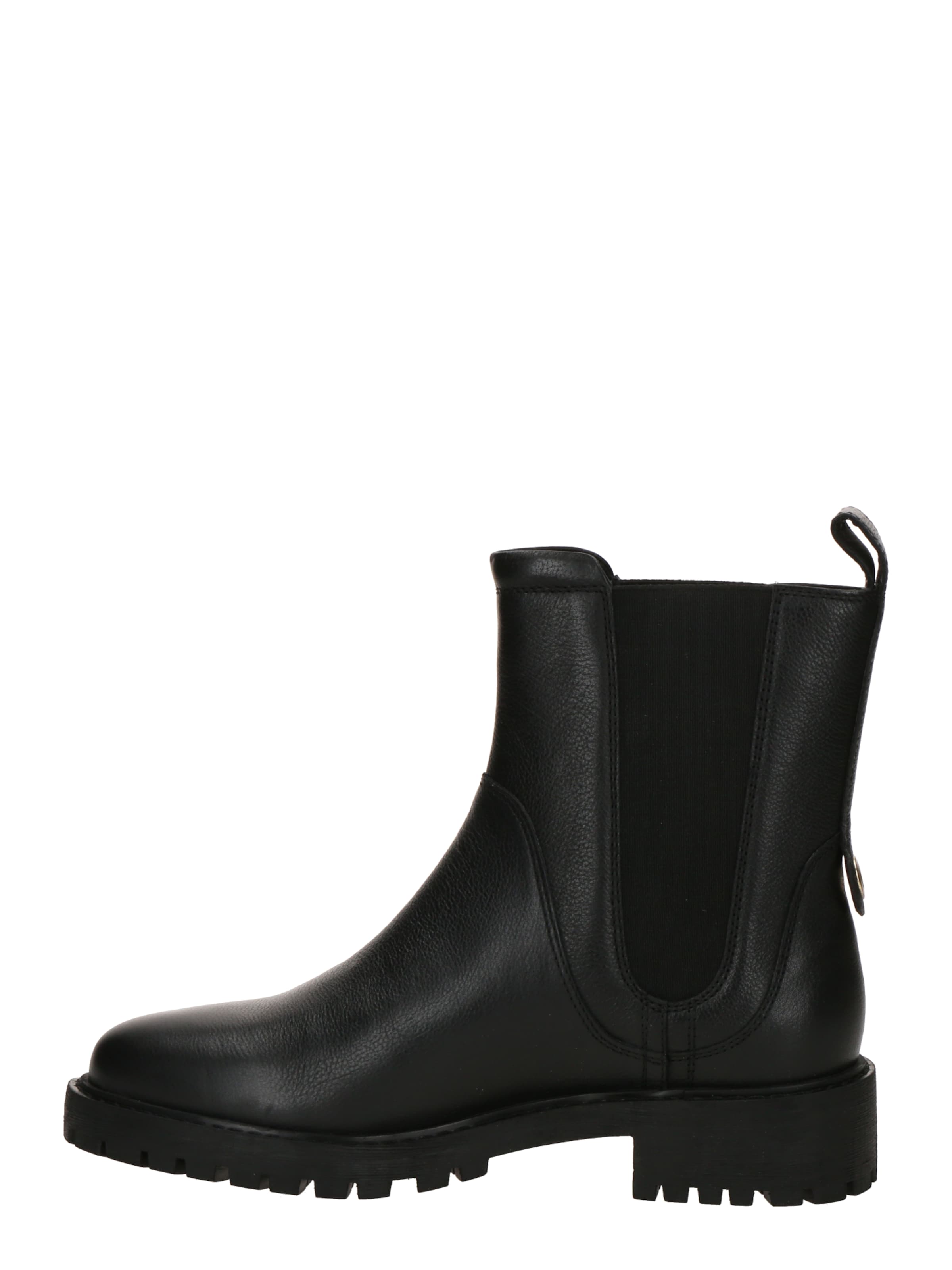 GEOX Chelsea Boots 'Hoara' in Schwarz