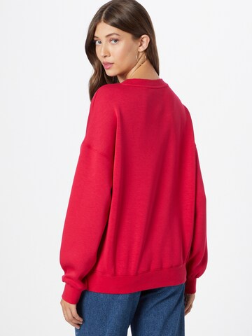 MSCH COPENHAGEN - Sweatshirt 'Ima' em vermelho