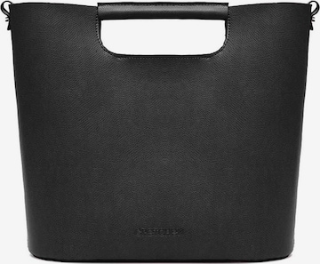 Gretchen Shoulder Bag 'Crocus' in Black: front