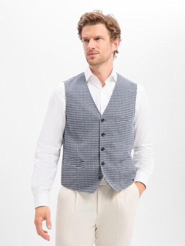 CG CLUB OF GENTS Suit Vest in Blue: front