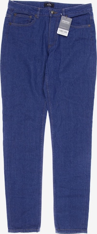 A.P.C. Jeans in 28 in Blue: front