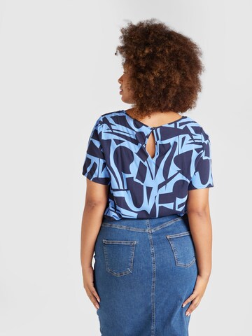 ONLY Carmakoma Blus 'CARNOVA' i blå