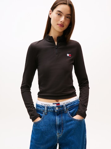T-shirt Tommy Jeans en noir : devant