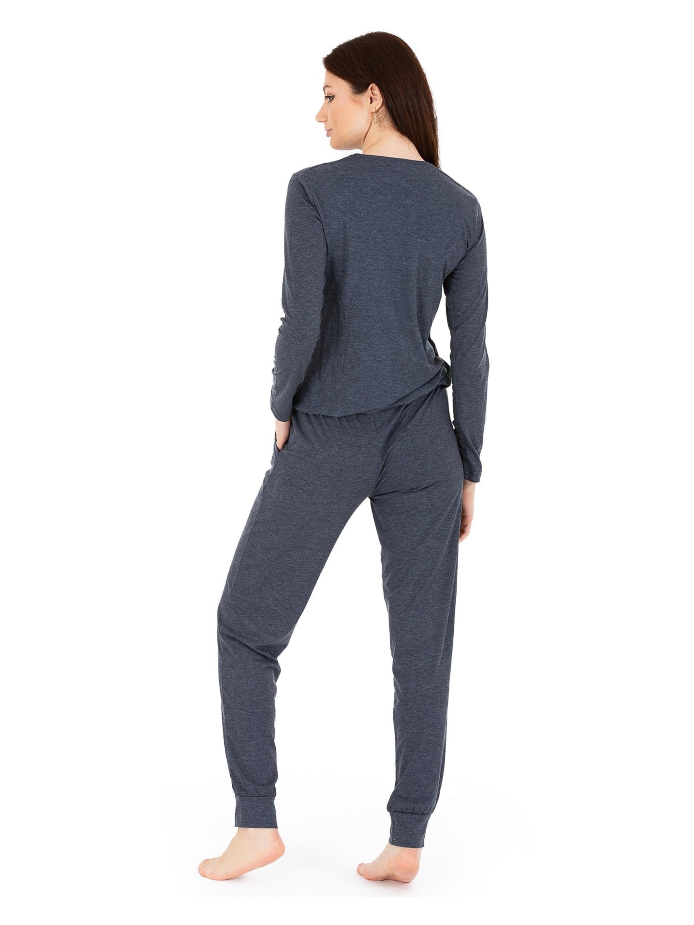 LOREZA Pyjama 'Kira'‌‌‌‌‌‌‌‌‌ in Blau
