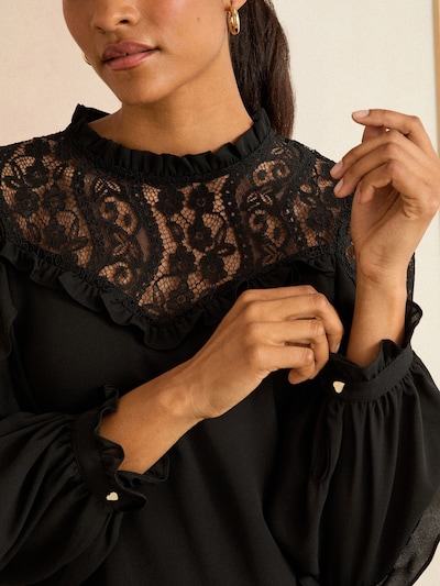 Camicia da donna love & roses di colore nero, Visualizzazione prodotti