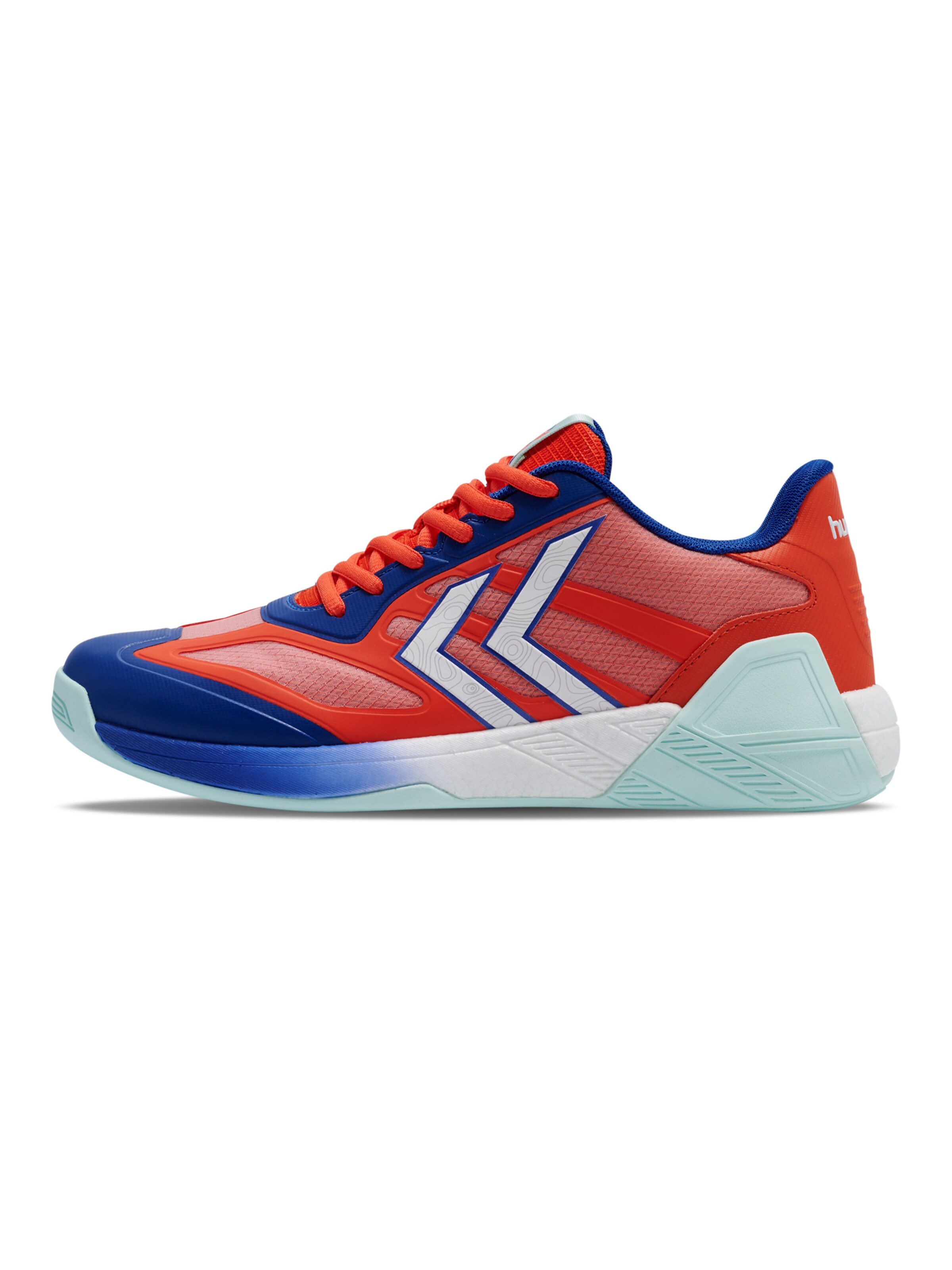 Hummel Sportschoen in de kleur Blauw / Rood / Wit, Productweergave
